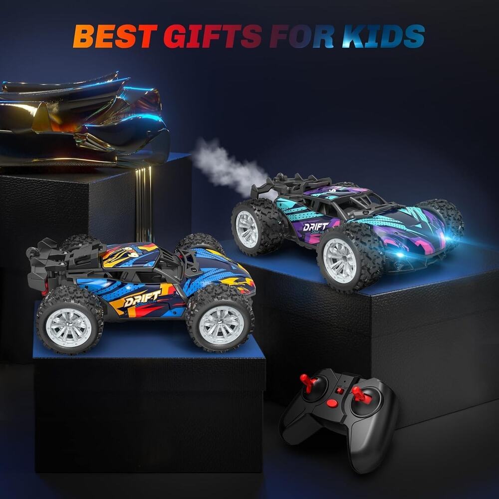 TERRIFI Remote Control Car, 2.4GHz Spray Hobby Rc Racing Car with Rechargeable B - Picture 7 of 7